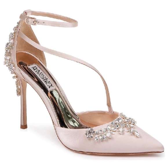 Badgley Mischka Satin d’Orsay Pumps - Picture 2 of 6